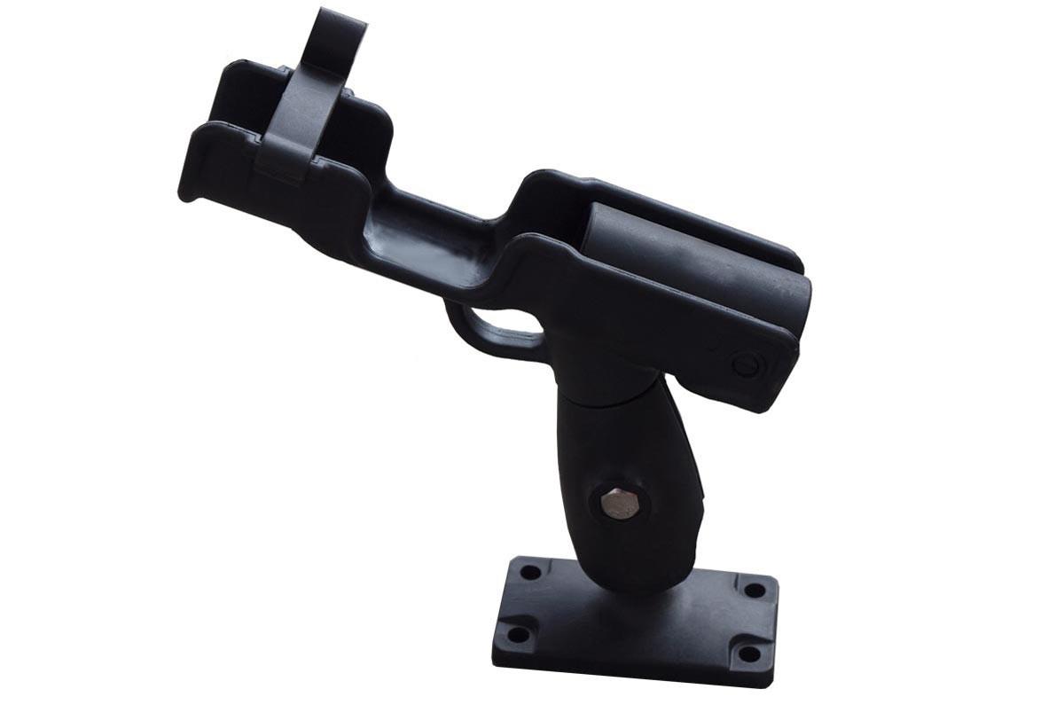 Swivel Pro Rod Holder with rectangular mount Galaxy Kayaks